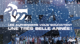 Nous vous souhaitons une belle année 2022 !